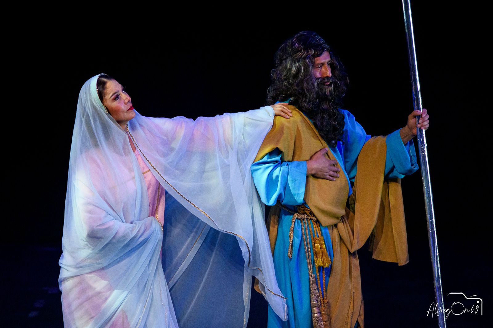 A group of dancers in matching outfits.